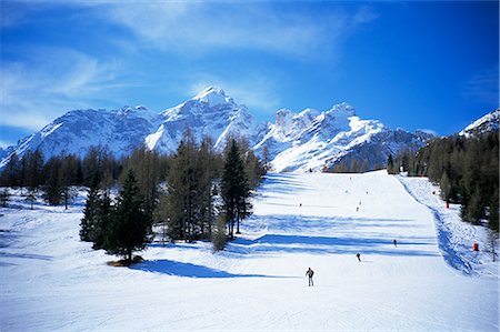 Civetto ski area in the Dolomites, Alto Adige, Italy, Europe Stock Photo - Rights-Managed, Code: 841-02704294
