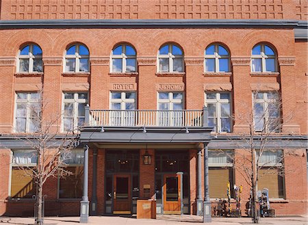 Das Hotel Jerome, Aspen, Colorado, Vereinigte Staaten von Amerika Stockbilder - Lizenzpflichtiges, Bildnummer: 841-02704323