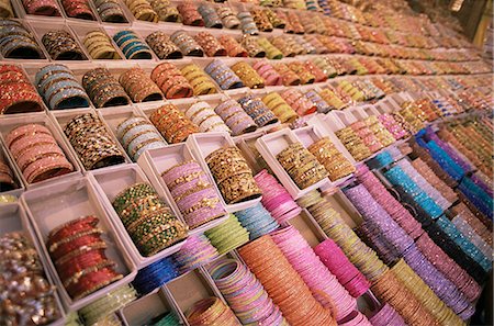 Bangles for sale, Delhi, India, Asia Stock Photo - Rights-Managed, Code: 841-02704613