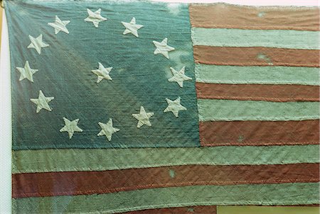 Oldest U.S. flag, State House, Annapolis, Maryland, United States of America, North America Foto de stock - Con derechos protegidos, Código: 841-02704780