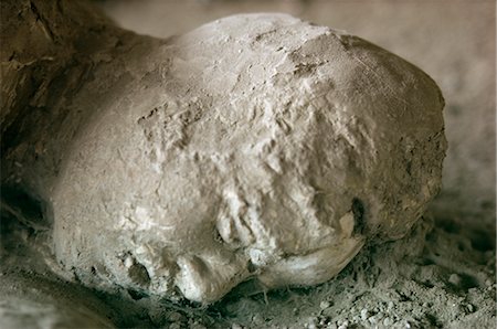 pompeii - Victim of Vesuvius eruption, volcanic ash formed mould retaining human form later revealed by injecting plaster, Pompeii, UNESCO World Heritage Site, Campania, Italy, Europe Stock Photo - Rights-Managed, Code: 841-02704829