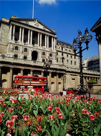 La Banque d'Angleterre, Threadneedle Street, City of London, Angleterre, RU Photographie de stock - Rights-Managed, Code: 841-02704846