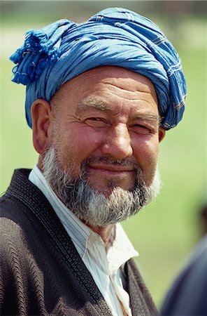 Portrait of a Tajik elder at the Nauruz celebrations near Dushanbe, Tajikistan, Central Asia, Asia Stock Photo - Rights-Managed, Code: 841-02704891