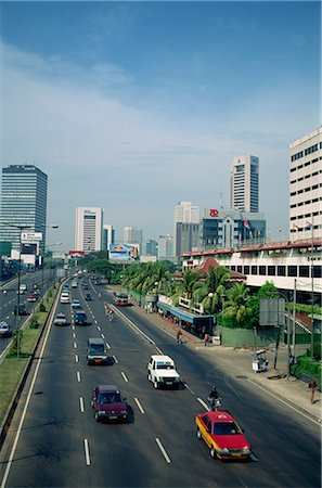 Jalan Thamrin and the skyline of Jakarta, Java, Indonesia, Southeast Asia, Asia Stock Photo - Rights-Managed, Code: 841-02704926