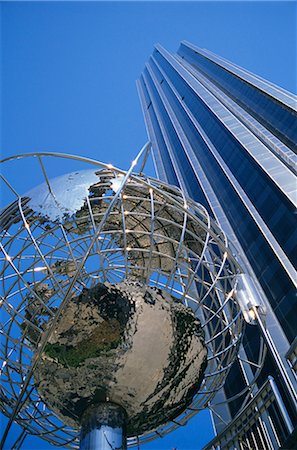 Columbus Circle, Central Park West, New York, États-Unis d'Amérique Photographie de stock - Rights-Managed, Code: 841-02705015