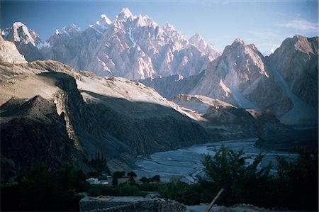 scenic pakistan - The Hunza valley, Pakistan, Asia Stock Photo - Rights-Managed, Code: 841-02705065