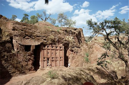 simsearch:841-02918635,k - Église Abba Libanos, Lalibela, patrimoine mondial de l'UNESCO, Ethiopie, Afrique Photographie de stock - Rights-Managed, Code: 841-02705084