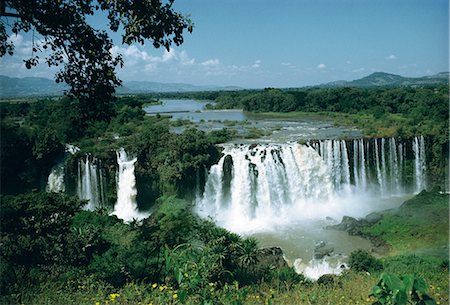simsearch:841-03034234,k - Vue aérienne au-dessus des chutes de Tissisat (Tis Isat tombe), Ethiopie, Afrique Photographie de stock - Rights-Managed, Code: 841-02705083