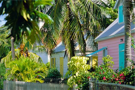 Hope Town, vieux de 200 an Règlement sur Elbow Cay, îles d'Abaco, Bahamas, Caraïbes, Antilles Photographie de stock - Rights-Managed, Code: 841-02705143