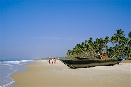 simsearch:841-03060414,k - Palmen und Fischerboote, Colva Beach, Goa, Indien Stockbilder - Lizenzpflichtiges, Bildnummer: 841-02705161