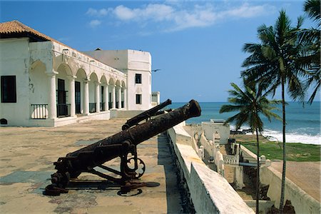 st george - St. Georges Fort, oldest fort built by Portuguese in the sub-Sahara, Elmina, Ghana, West Africa, Africa Foto de stock - Con derechos protegidos, Código: 841-02705189