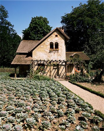 simsearch:841-02707146,k - Hameau de Trianon, palace grounds, Versailles, Ile de France, France, Europe Foto de stock - Con derechos protegidos, Código: 841-02705410