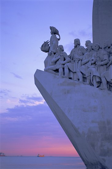 Monument to the Discoveries, Lisbon, Portugal, Europe Foto de stock - Derechos protegidos Premium, Artista: robertharding, Código de la imagen: 841-02705581