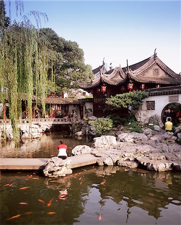 Yuyuan Gardens (Yu Gardens), Yuyuan Shangsha, Shanghai, China, Asia Stock Photo - Rights-Managed, Code: 841-02705714