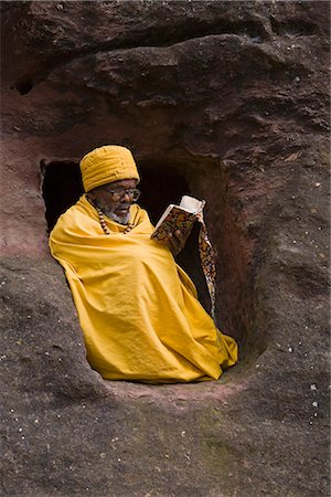 Bet Medhane Alem (Saviour of the World), Lalibela, Ethiopia, Africa Foto de stock - Con derechos protegidos, Código: 841-02705899