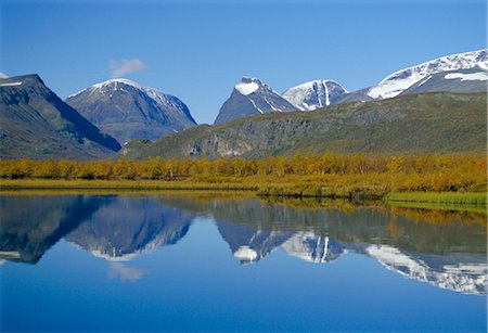 sweden - Mt. Kebnekaise, Sweden's highest mountain, (2117m), Laponia World Heritage Site, Lappland, Sweden, Scandinavia, Europe Stock Photo - Rights-Managed, Code: 841-02706364