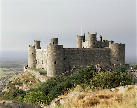 Harlech Castle, UNESCO World Heritage Site, Gwynedd, Wales, United Kingdom, Europe Stock Photo - Rights-Managed, Code: 841-02706746