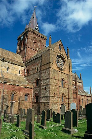 simsearch:841-03064142,k - Cathédrale St. Magnus, Kirkwall, Orkney Isles, Écosse, Royaume-Uni, Europe Photographie de stock - Rights-Managed, Code: 841-02706797