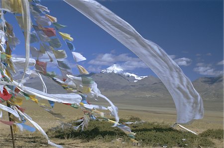 simsearch:841-02903140,k - Prière drapeaux sur le dessus de passe-bas sur la plaine de Barga, avec le Mont Kailas (Kailash), au-delà de la montagne sacrée pour les bouddhistes et les hindous, Tibet, Chine, Asie Photographie de stock - Rights-Managed, Code: 841-02706820