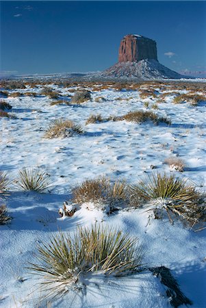 simsearch:841-03066223,k - Monument Valley in winter, Mitchell Butte, Arizona, United States of America, North America Foto de stock - Con derechos protegidos, Código: 841-02706872