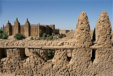 simsearch:841-02708054,k - The Great Mosque, Djenne, UNESCO World Heritage Site, Mali, Africa Stock Photo - Rights-Managed, Code: 841-02707293