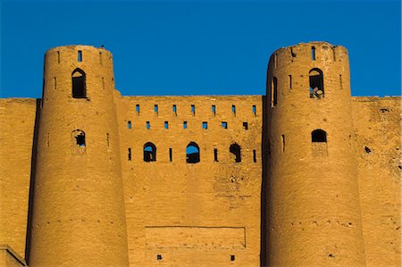 À l'intérieur de la citadelle (Qala-i-Melias-ud-din), construit par Alexandre le grand, mais construit dans le présent formulaire par Malik Fakhruddin en 1305 AD, Herat, Afghanistan, Asie Photographie de stock - Rights-Managed, Code: 841-02707348