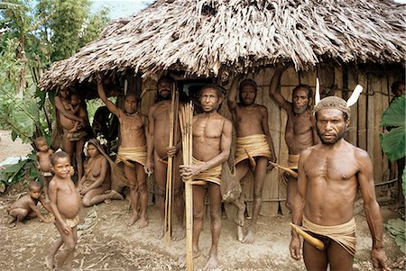 Yali people watch ceremony, Membegan, Irian Jaya, Indonesia, Southeast Asia, Asia Stock Photo - Rights-Managed, Code: 841-02707392