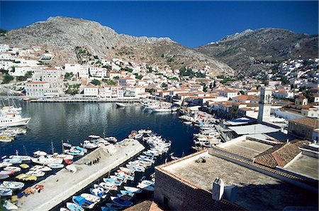 Hydra, Greek Islands, Greece, Europe Stock Photo - Rights-Managed, Code: 841-02707511