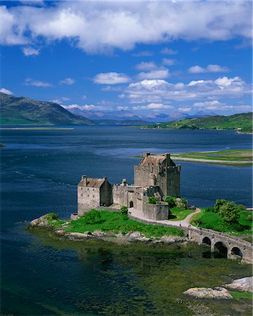 Château d'Eilean Donan, Highlands, Ecosse, Royaume-Uni, Europe Photographie de stock - Rights-Managed, Code: 841-02707773