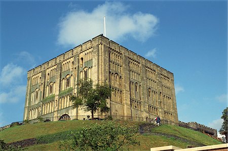 Château de Norwich, Norwich, Norfolk, Angleterre, Royaume-Uni, Europe Photographie de stock - Rights-Managed, Code: 841-02707791
