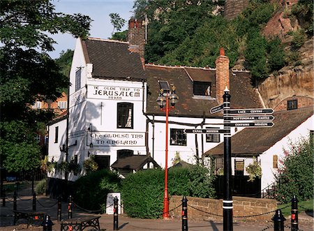 simsearch:841-03061540,k - Ye Olde Trip to Jerusalem, la plus vieille auberge en Angleterre, Nottingham, Nottinghamshire, Angleterre, Royaume-Uni, Europe Photographie de stock - Rights-Managed, Code: 841-02708129