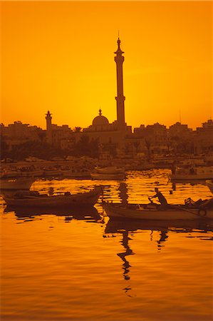 El Mina mosque and port, Tripoli, Lebanon, Middle East Stock Photo - Rights-Managed, Code: 841-02708143