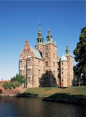 Rosenborg Slot (castle), Copenhagen, Denmark, Scandinavia, Europe Stock Photo - Rights-Managed, Code: 841-02708160