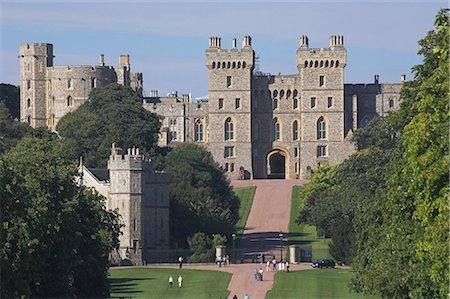 Windsor Castle, Berkshire, England, United Kingdom, Europe Foto de stock - Con derechos protegidos, Código: 841-02708218