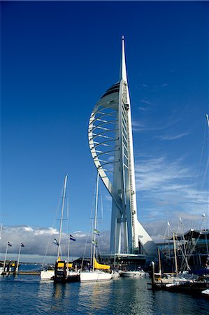 portsmouth - Spinnaker Tower, Portsmouth, Hampshire, England, United Kingdom, Europe Foto de stock - Con derechos protegidos, Código: 841-02708238