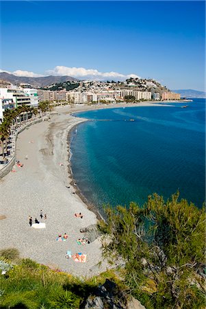 simsearch:841-02919396,k - Beach scene, Almunecar, Costa del Sol, Andalucia (Andalusia), Spain, Mediterranean, Europe Stock Photo - Rights-Managed, Code: 841-02708275