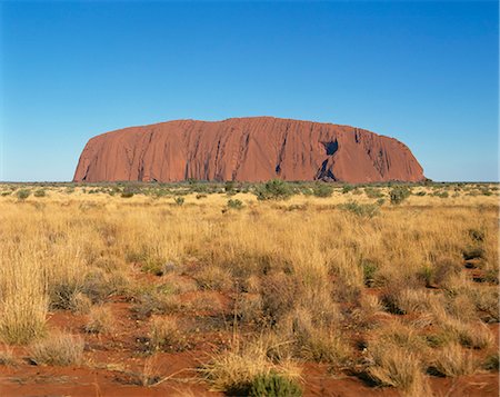 parco nazionale del monte olga - Ayers Rock, Uluru-Kata Tjuta National Park, UNESCO World Heritage Site, Northern Territory, Australia, Pacific Fotografie stock - Rights-Managed, Codice: 841-02708380