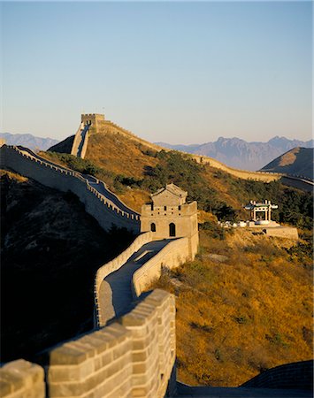 simsearch:841-05785362,k - The Great Wall of China, UNESCO World Heritage Site, China, Asia Stock Photo - Rights-Managed, Code: 841-02708421