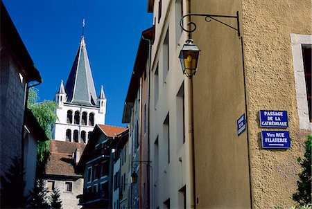 simsearch:841-02915083,k - Blick auf die Kathedrale, Annecy, Haute-Savoie, Rhône-Alpes, Frankreich, Europa Stockbilder - Lizenzpflichtiges, Bildnummer: 841-02708805