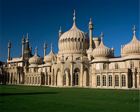 Royal Pavilion, Brighton, Sussex, England, United Kingdom, Europe Foto de stock - Con derechos protegidos, Código: 841-02708919