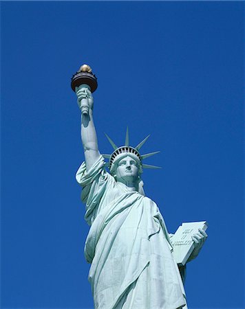 simsearch:841-02924916,k - The Statue of Liberty, UNESCO World Heritage Site, New York City, New York, United States of America (USA), North America Fotografie stock - Rights-Managed, Codice: 841-02709025
