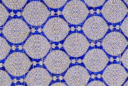 Ceramic tiles, I-Khauli court, Tash Khauli Palace, Khiva, Uzbekistan, Central Asia Stock Photo - Rights-Managed, Code: 841-02709463