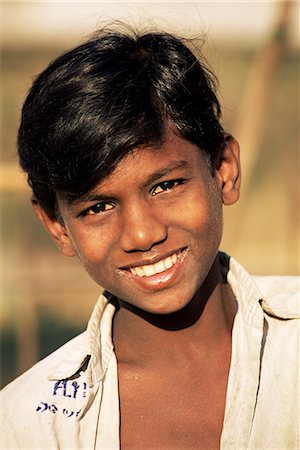 Indian boy near Bago, Myanmar (Burma), Asia Fotografie stock - Rights-Managed, Codice: 841-02709497
