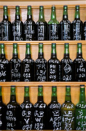 port wine - Bottles for tasting, Symington's port lodge, Oporto (Porto), Portugal, Europe Stock Photo - Rights-Managed, Code: 841-02709502