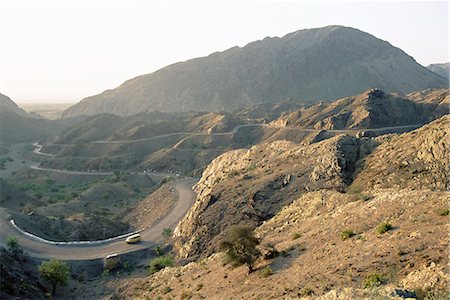 scenic pakistan - Early morning, the Khyber Pass, North West Frontier Province, Pakistan, Asia Stock Photo - Rights-Managed, Code: 841-02709559