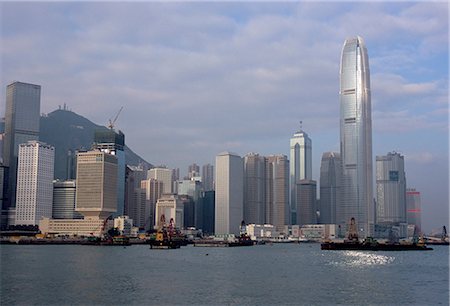 simsearch:841-02924563,k - Hong Kong skyline and Victoria Harbour, Hong Kong, China, Asia Foto de stock - Con derechos protegidos, Código: 841-02709633