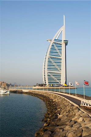 Burj Al Arab Hotel, Dubai, United Arab Emirates, Middle East Stock Photo - Rights-Managed, Code: 841-02709667