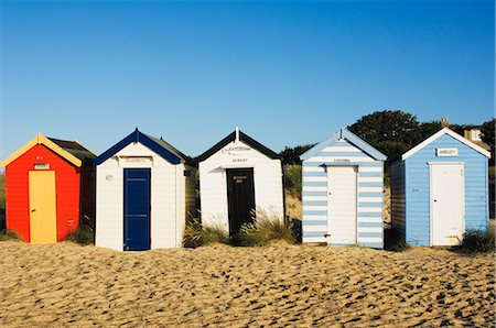 suffolk - Beach huts, Southwold, Suffolk, England, United Kingdom, Europe Fotografie stock - Rights-Managed, Codice: 841-02709687