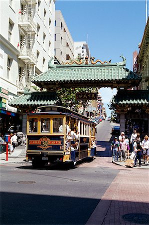 Chinatown, San Francisco, California, United States of America (U.S.A.), North America Stock Photo - Rights-Managed, Code: 841-02703201