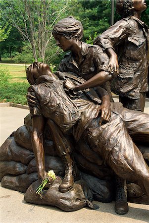 Vietnam War Memorial, Washington D.C., United States of America, North America Stock Photo - Rights-Managed, Code: 841-02703217